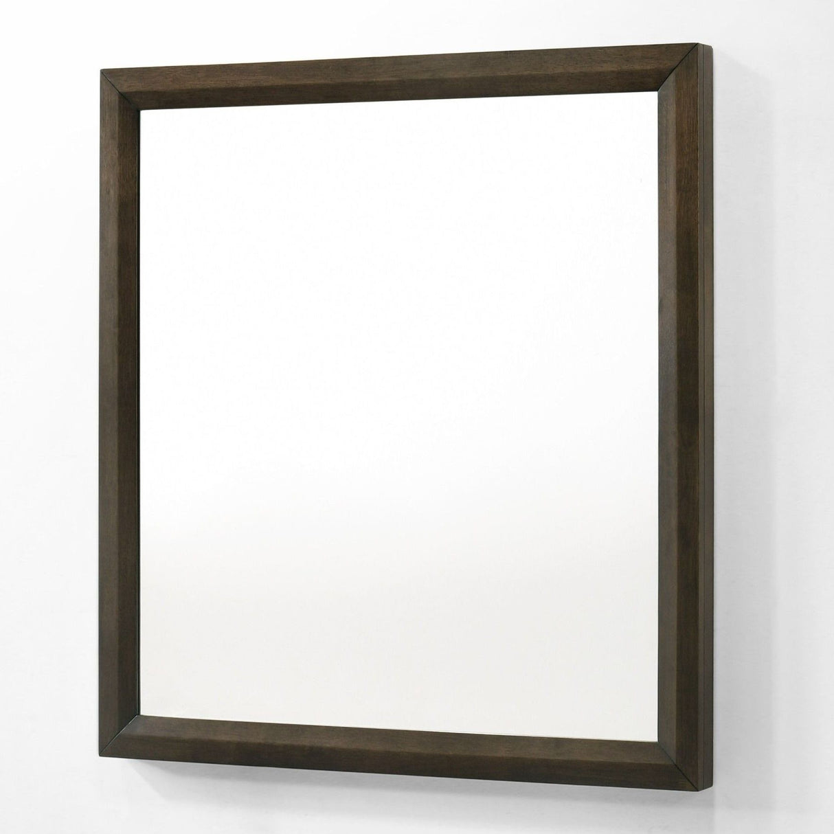 Manhattan Contemporary Canopy Bedroom Set Brown Oak – Modrest - Home Elegance USA