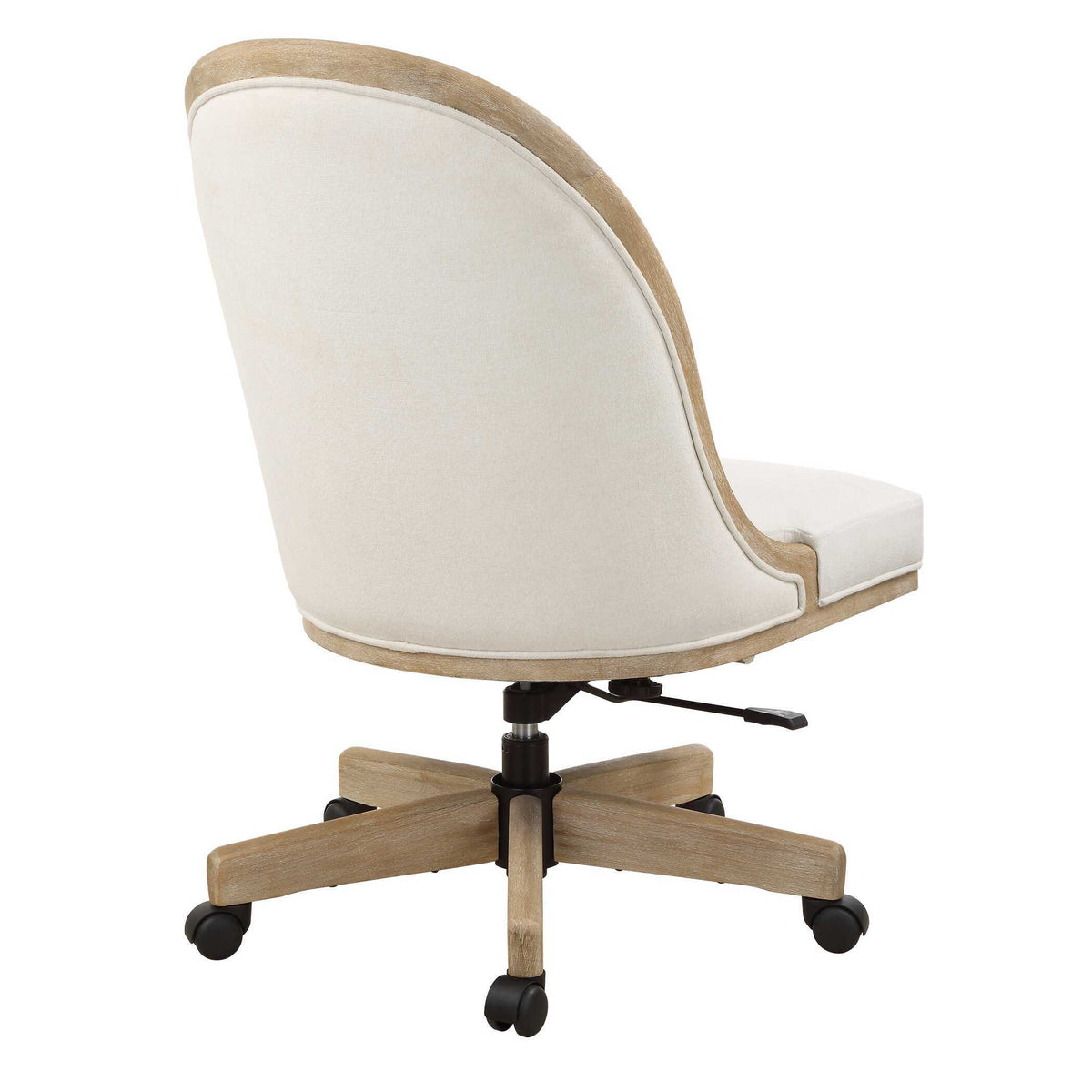 Lithe Light Oak Desk Chair - Light Brown by Uttermost - View 6