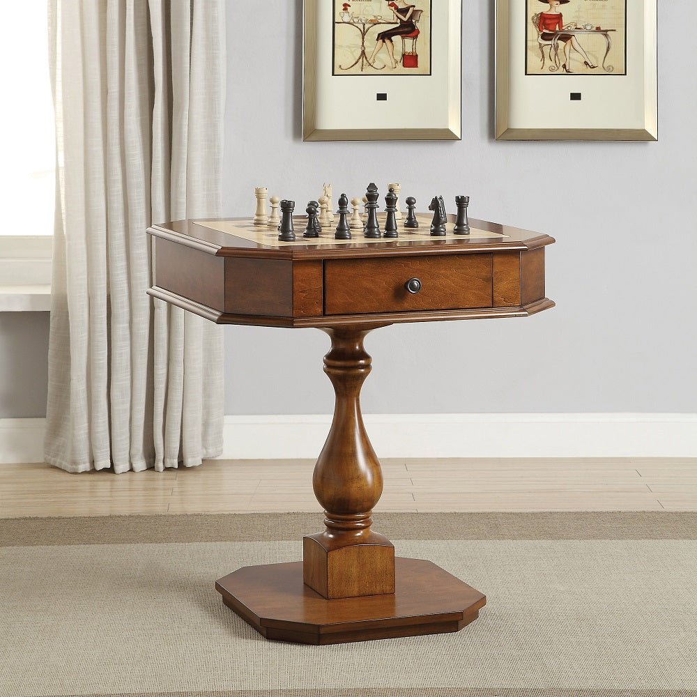 Bishop Game Table 82844 Cherry Finish | Acme | Home Elegance USA
