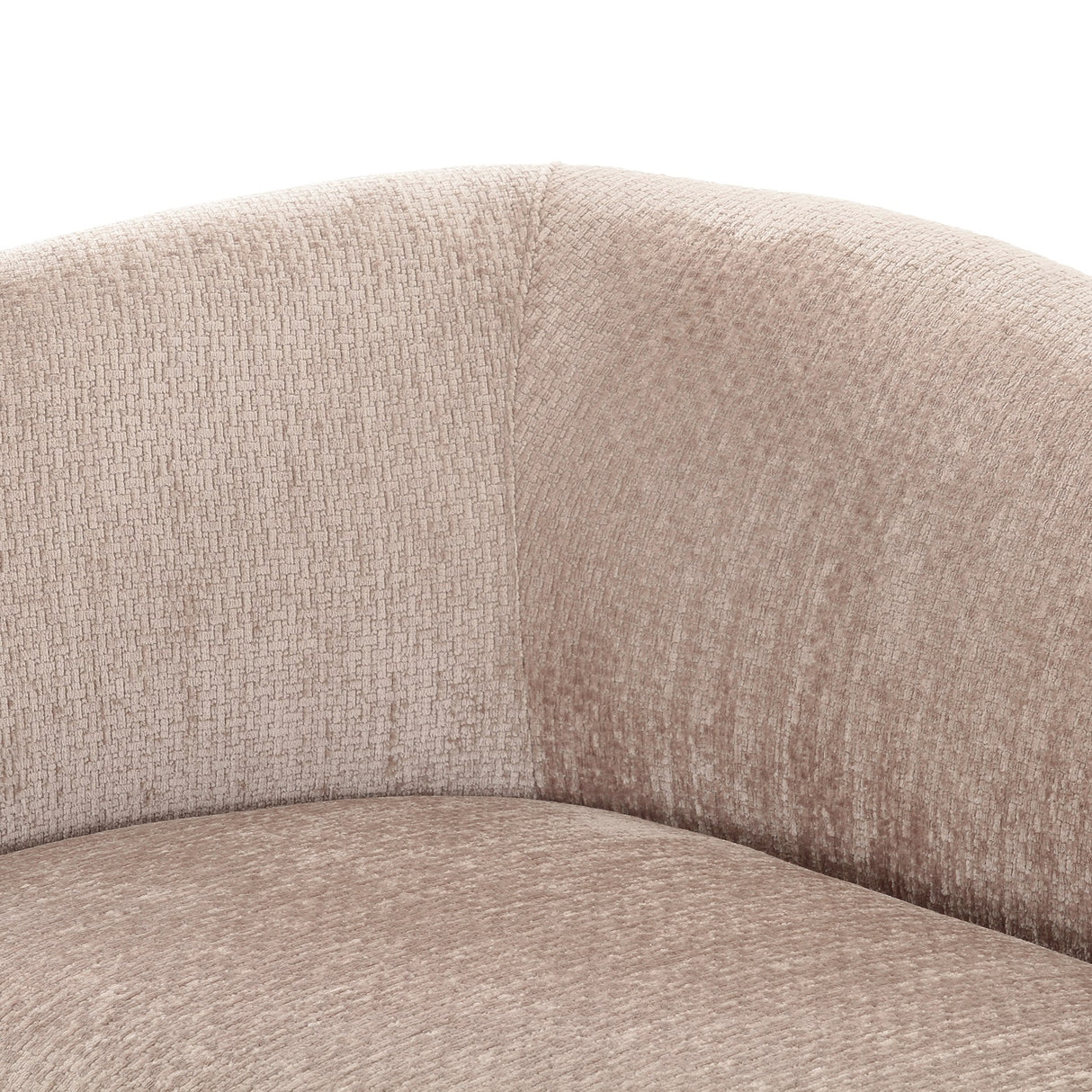 Calico - Contemporary Beige Weave Fabric 4-Seat Sofa - View Image 1
