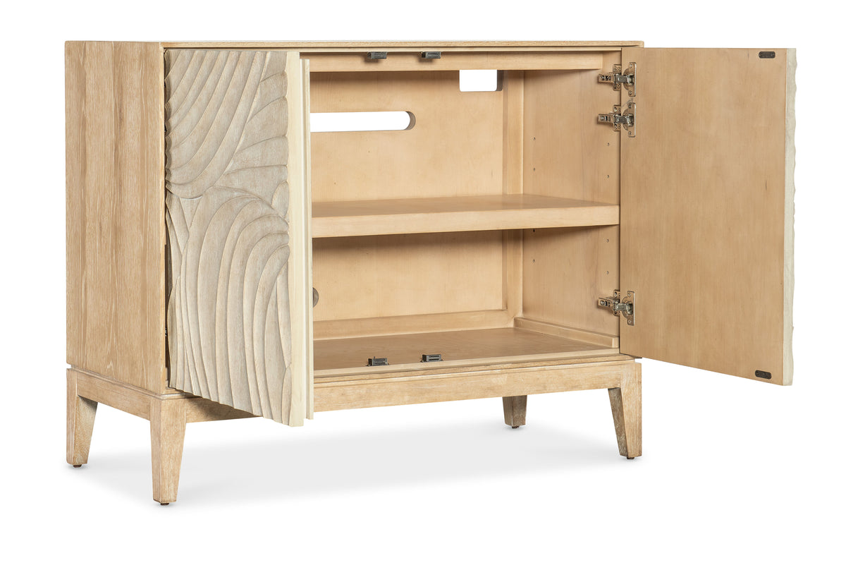 Retreat Carved Nightstand - Beige by Hooker Furniture - View 2