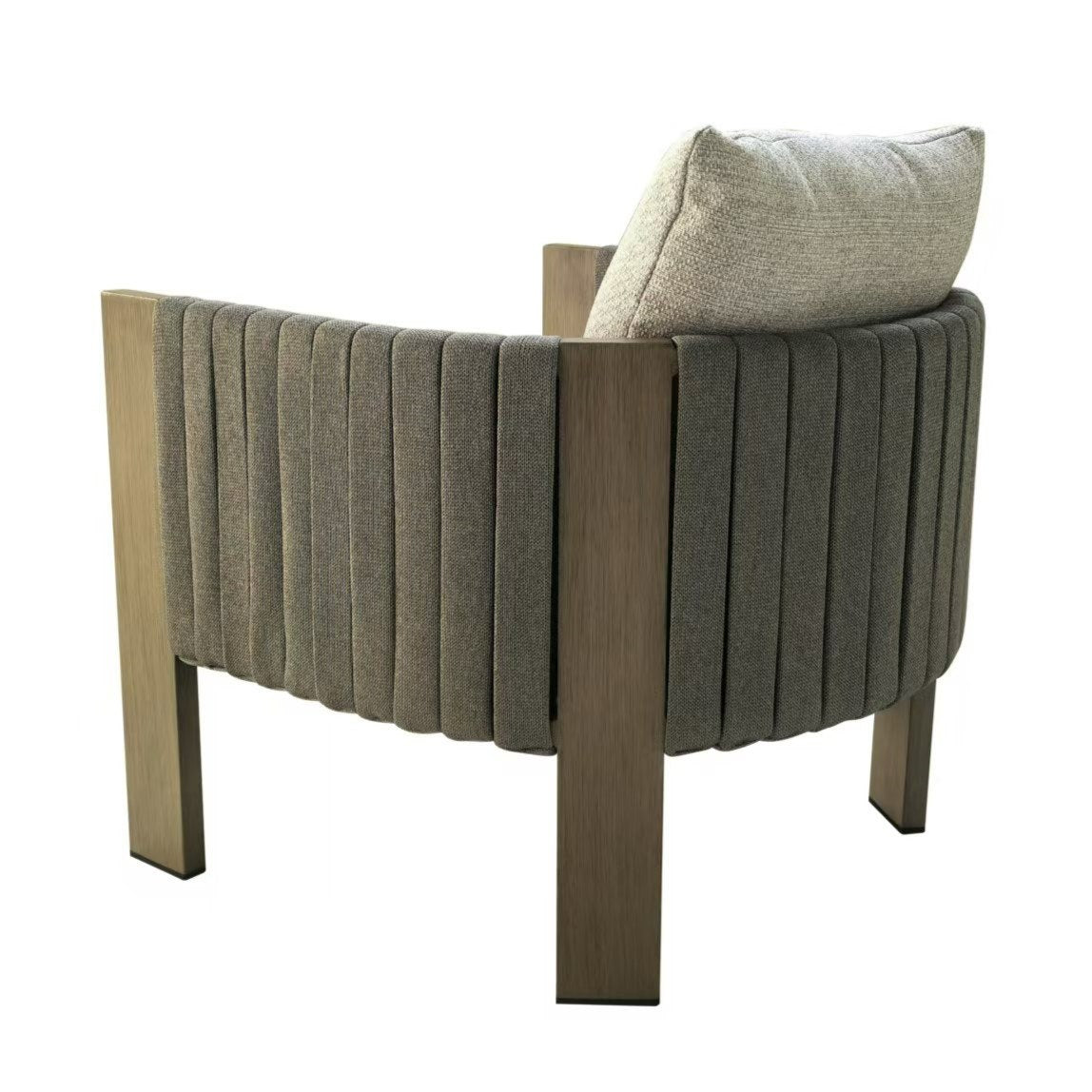 Salvora - Outdoor Beige Fabric & Grey Rope Sofa Set - View Image 1