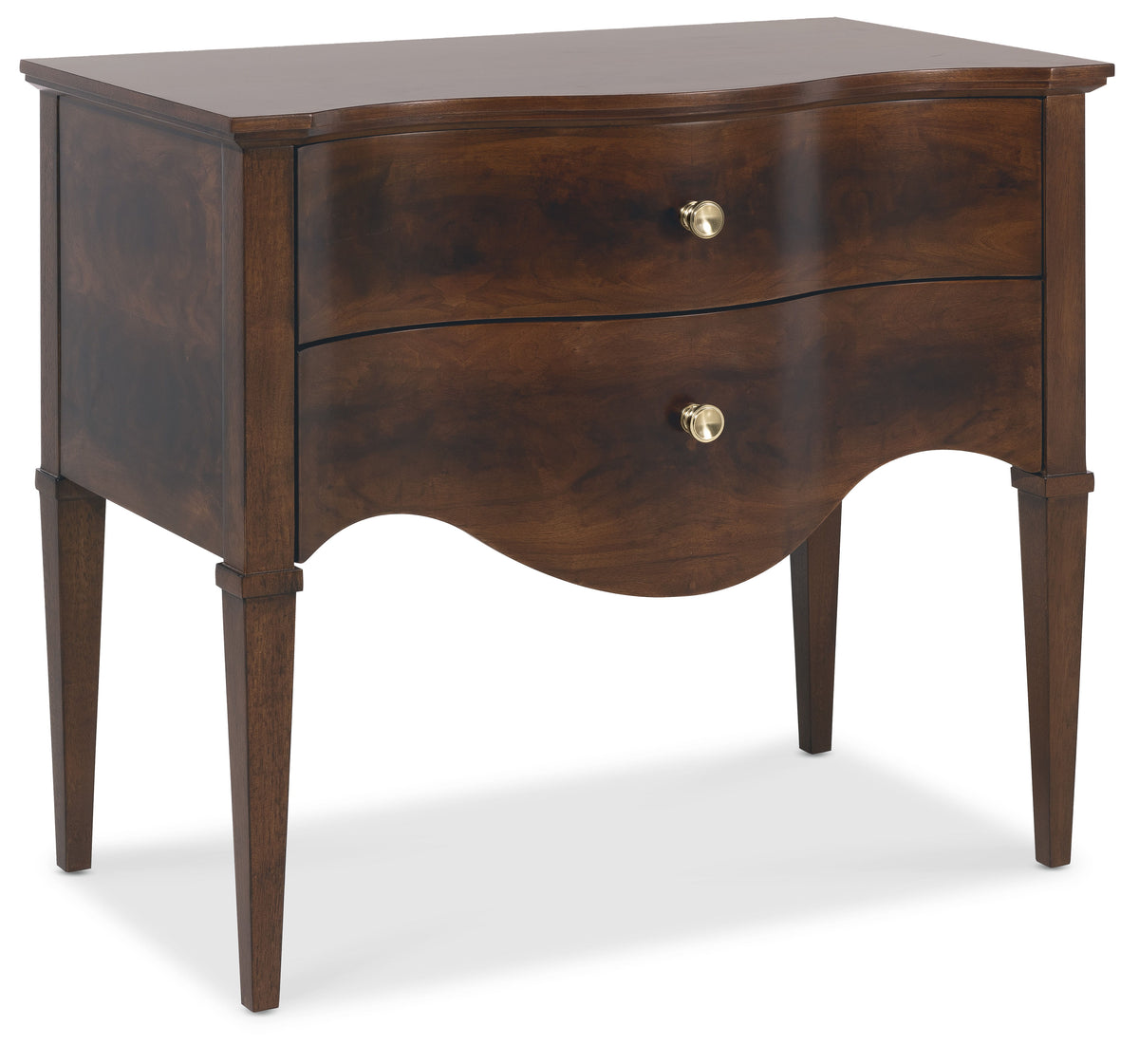 Archives Nightstand - Dark Brown by Hooker Furniture - View 1