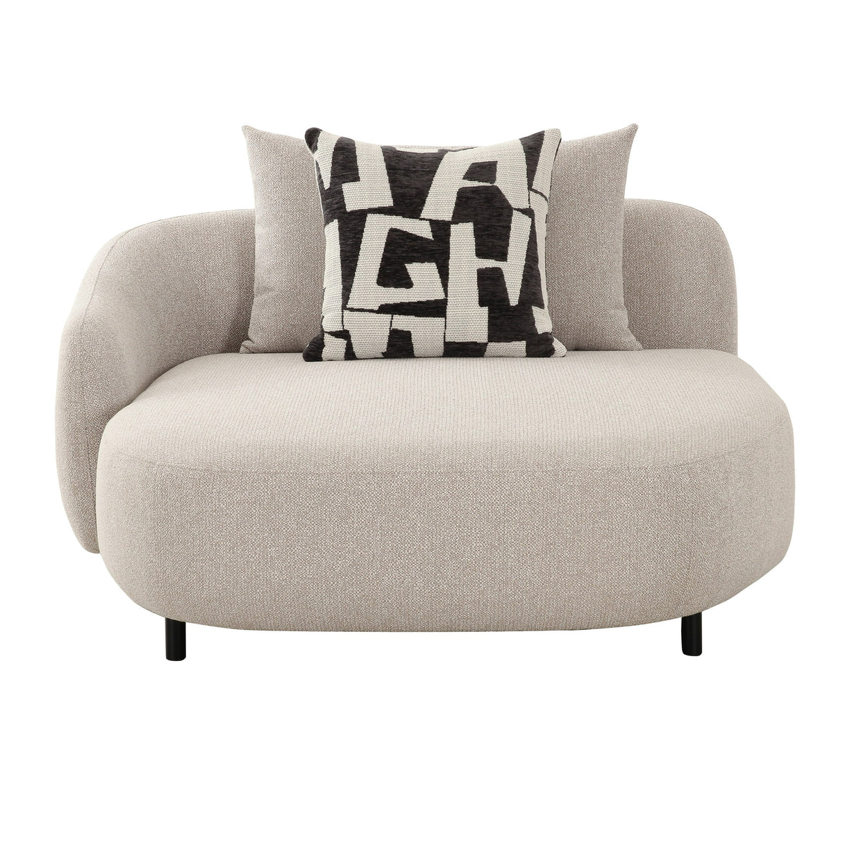 Marge - Contemporary Beige Sectional Sofa - View Image 1