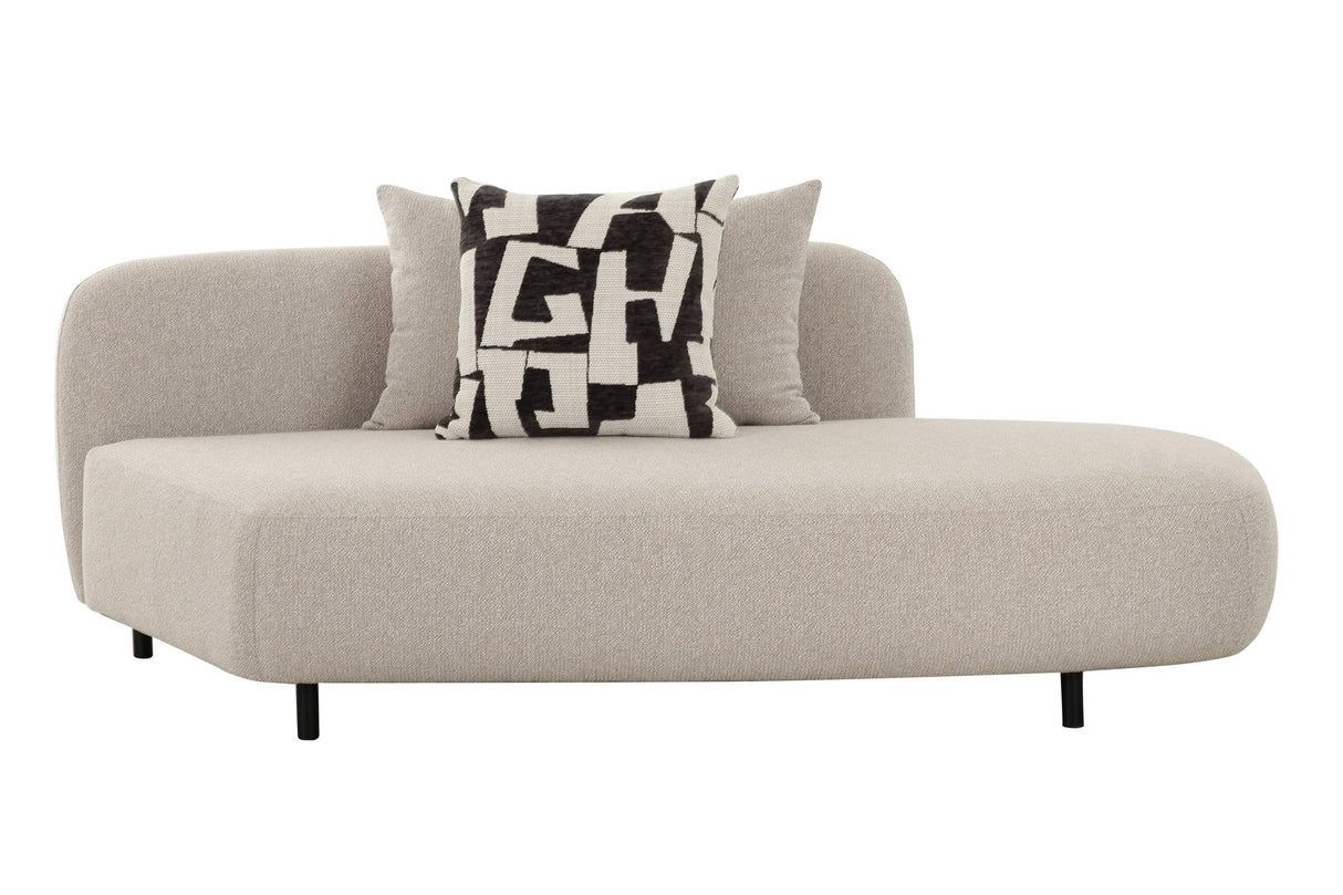 Marge - Contemporary Beige Sectional Sofa - View Image 1