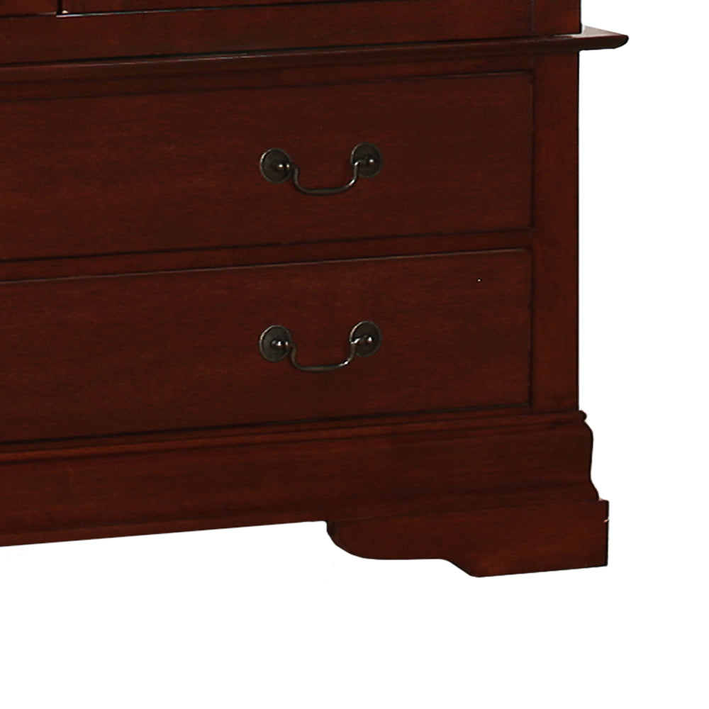 Elegant Cherry Wood Armoire - sold by Home Elegance USA
