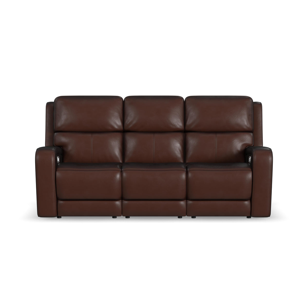 Oasis Power Reclining Sofa With Power Headrests, Lumbar, Heat & Massage - Truffle | Flexsteel