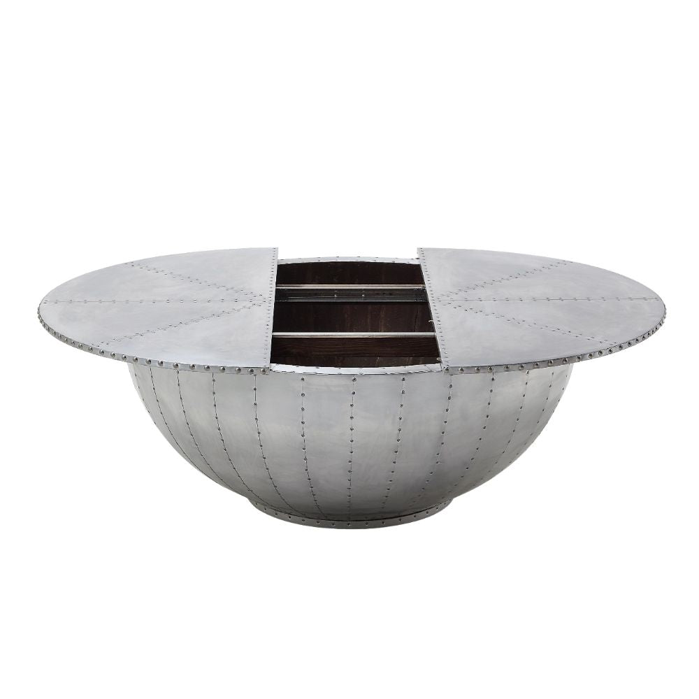 Brancaster Coffee Table 84880 Aluminum | Acme | Home Elegance USA