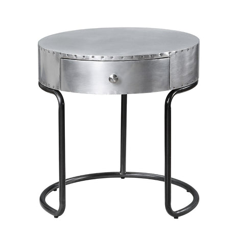 Brancaster End Table 84882 Aluminum | Acme | Home Elegance USA