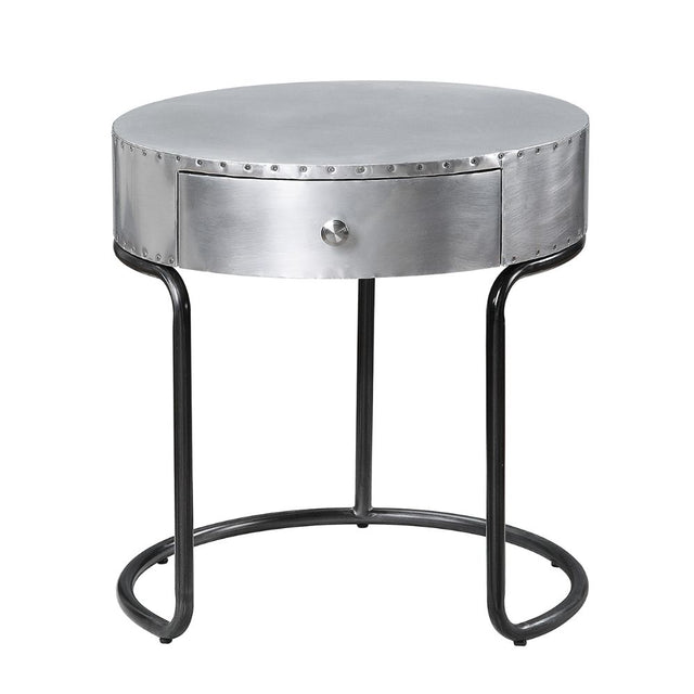 Brancaster End Table 84882 Aluminum | Acme | Home Elegance USA