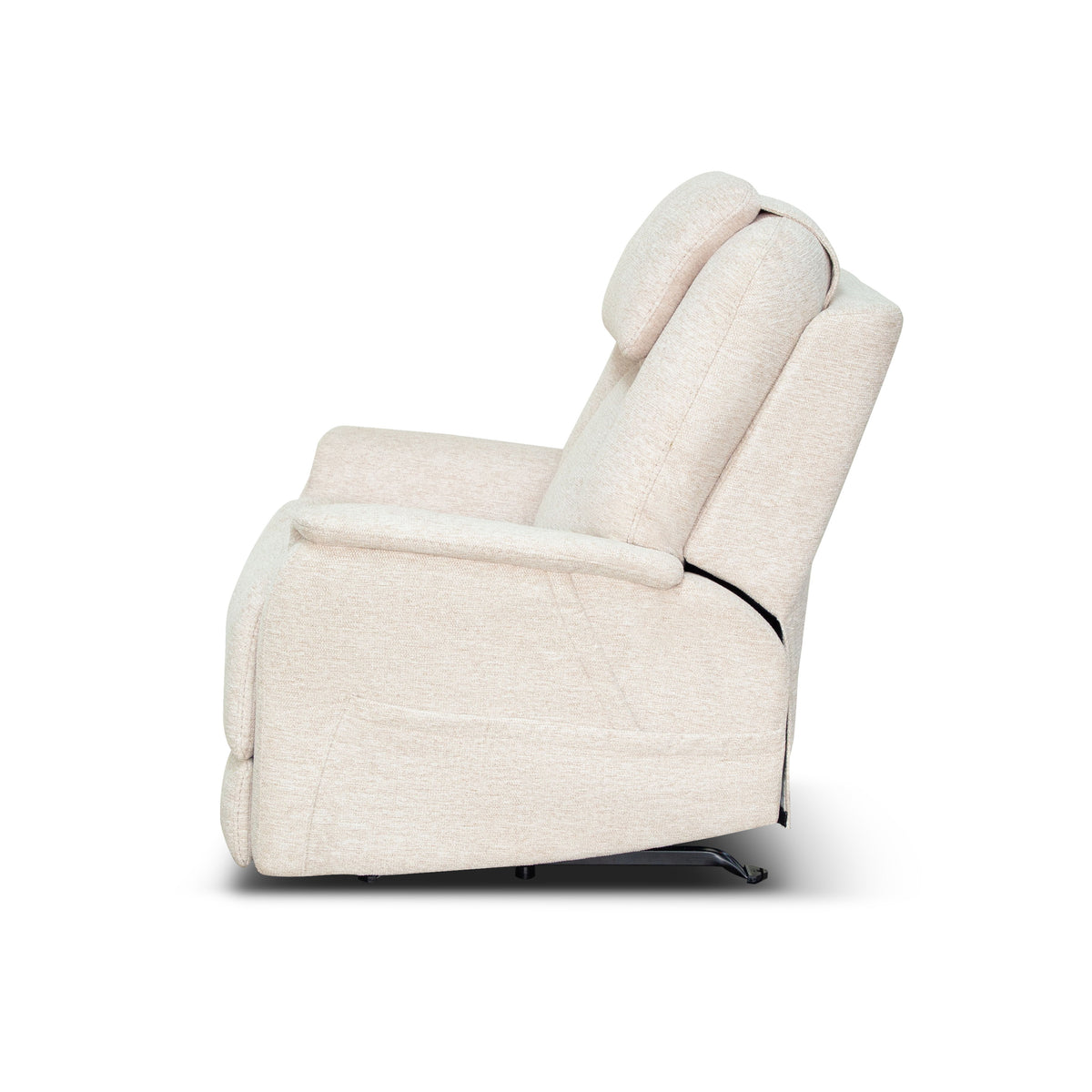 Zecliner Model 3+ Petite Power Sleep Chair With Power Headrest, Lumbar, Heat & Massage - Ceramic | Flexsteel
