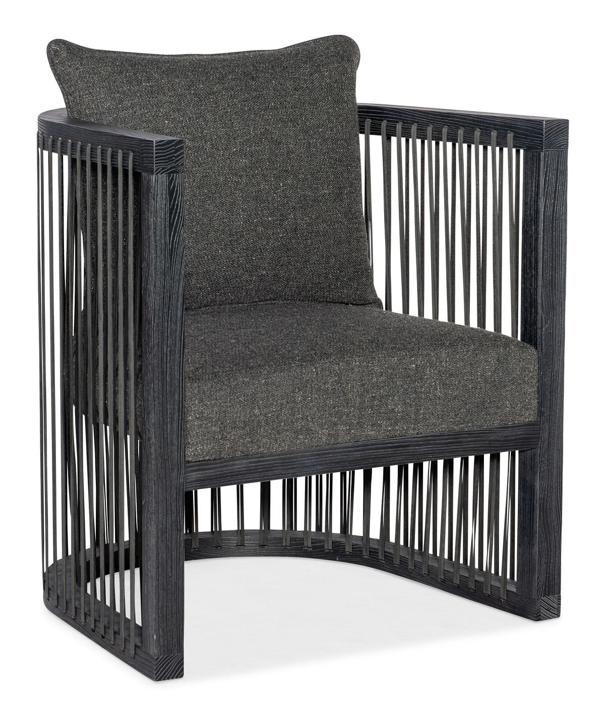 Wilde Club Chair - Dark Gray by Hooker Furniture - View 1