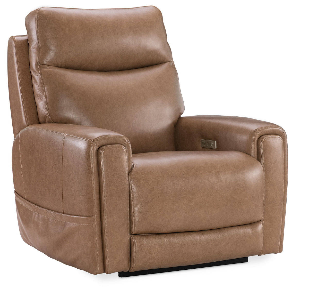 Raze Lift Chair With Power Recline/Headrest/Lumbar/Heat/Massage - Light Brown by Hooker Furniture - View 2