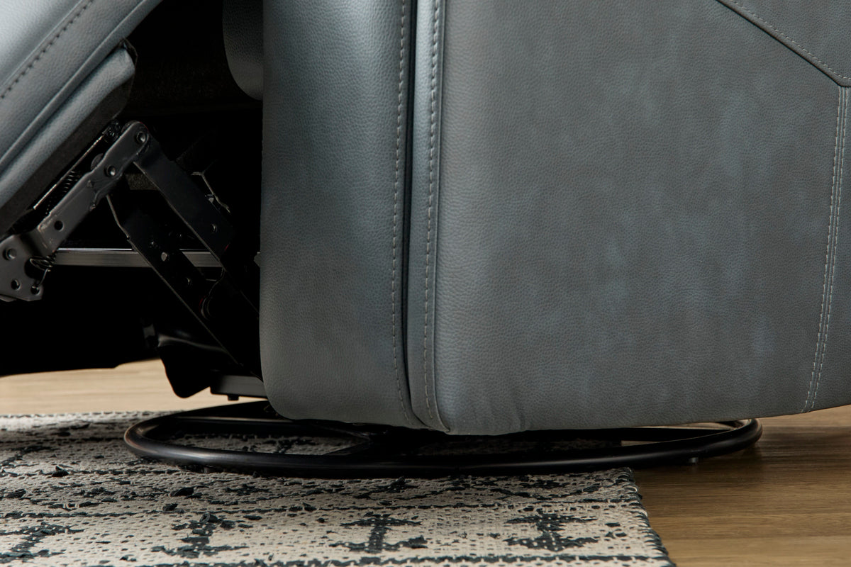 Vernon Power Swivel Gliding Recliner With Power Headrest, Lumbar, Heat & Massage - Admiral | Flexsteel
