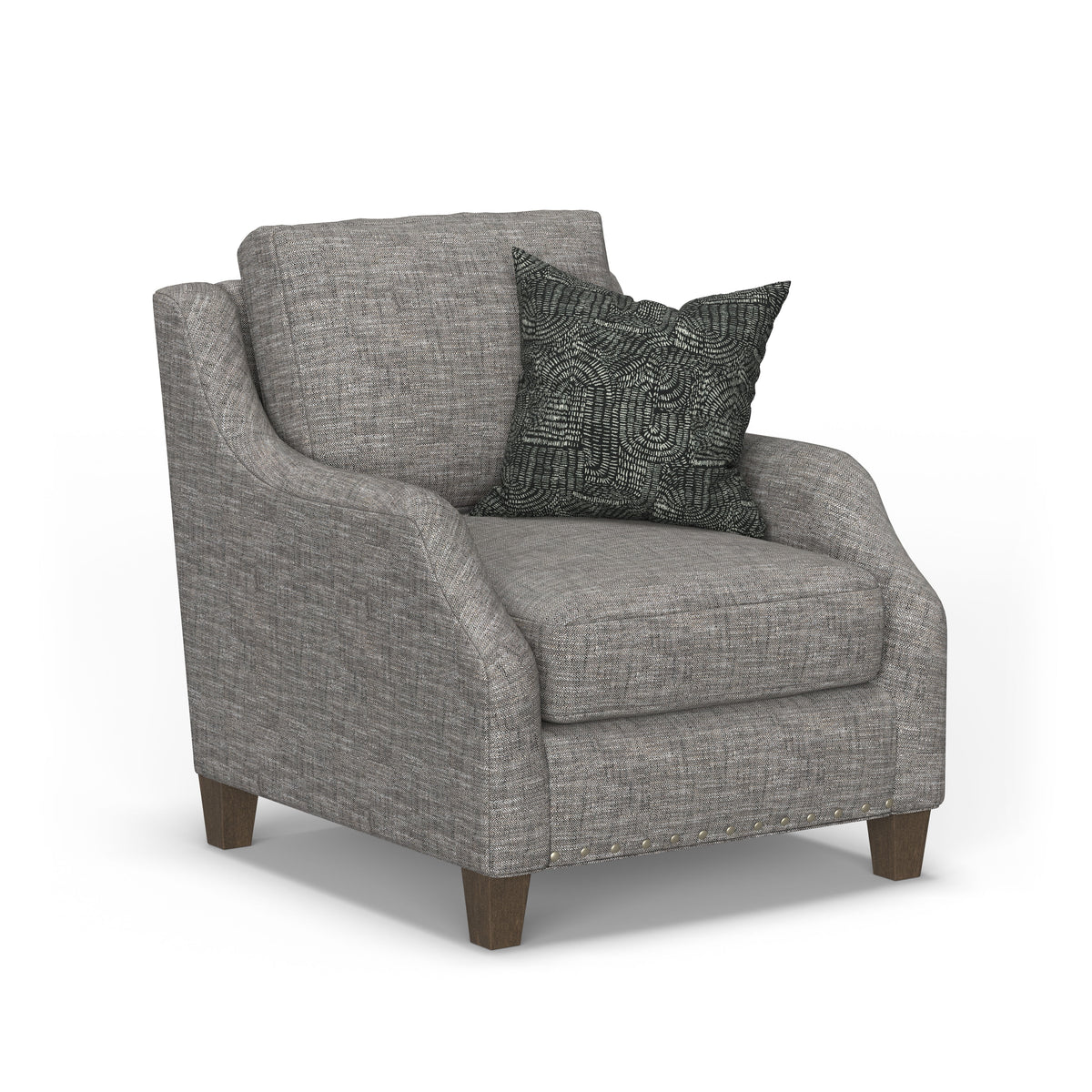 Gianna Fabric Chair With Nailhead Trim | Flexsteel