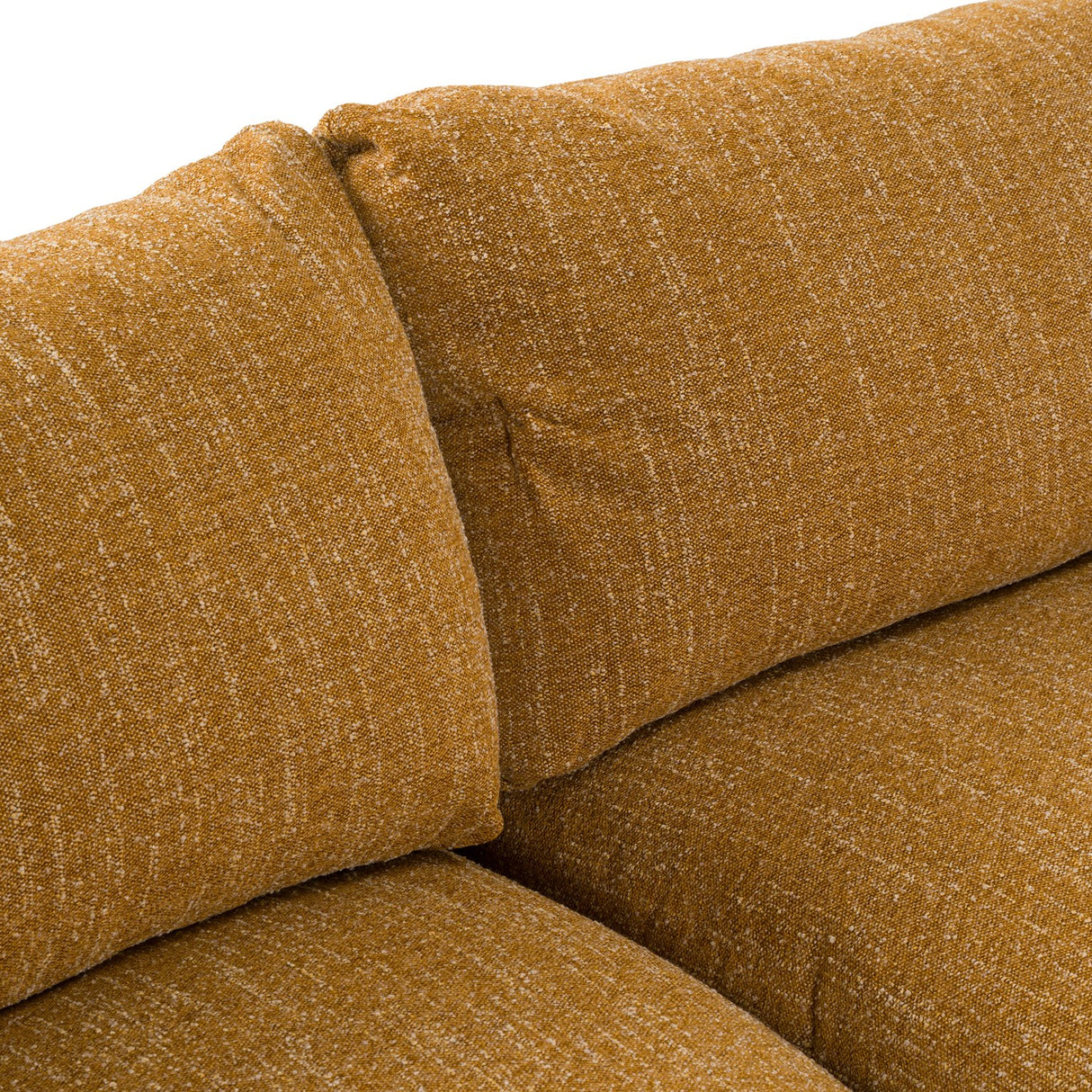 Kinsey - Modern Mustard Fabric Modular Sectional Sofa - View Image 1