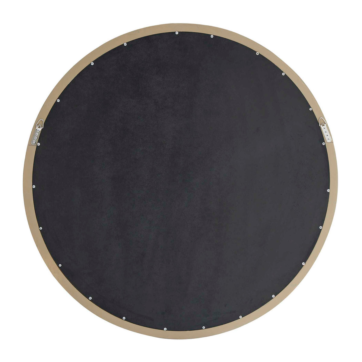 Landry Round Mirror Light Wood - Light Brown by Uttermost - View 6