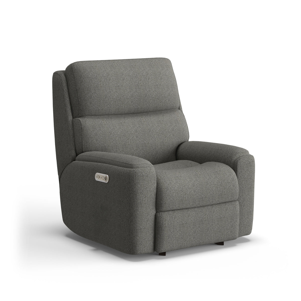 Rio Transitional Fabric Power Rocking Recliner With Power Headrest | Flexsteel