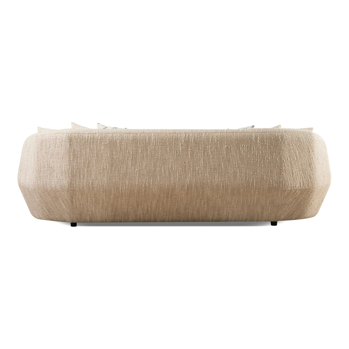 Belinda - Modern Beige Fabric 4-Seat Sofa - View Image 1