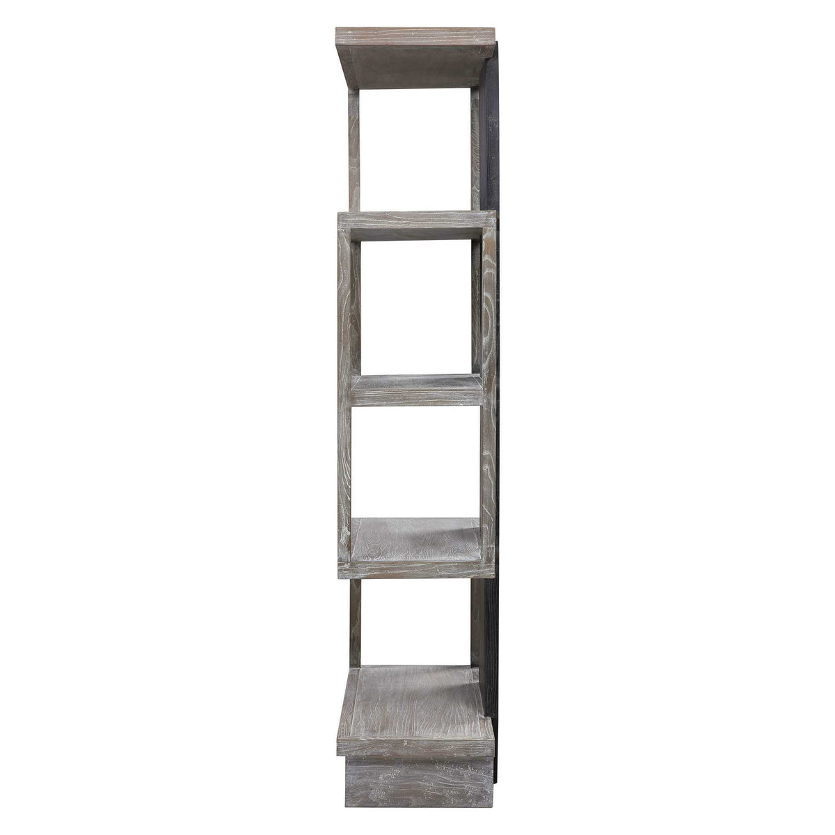 Nicasia Modern Etagere - Silver / Dark Gray by Uttermost - View 5