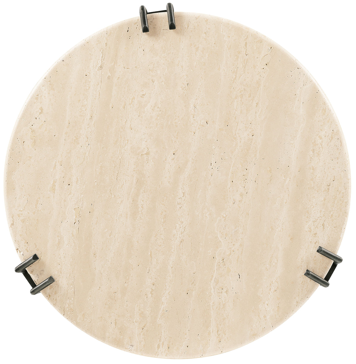 Driftwood Metal Spot Table Beige / Gray - Beige / Dark Gray by Hooker Furniture - View 5