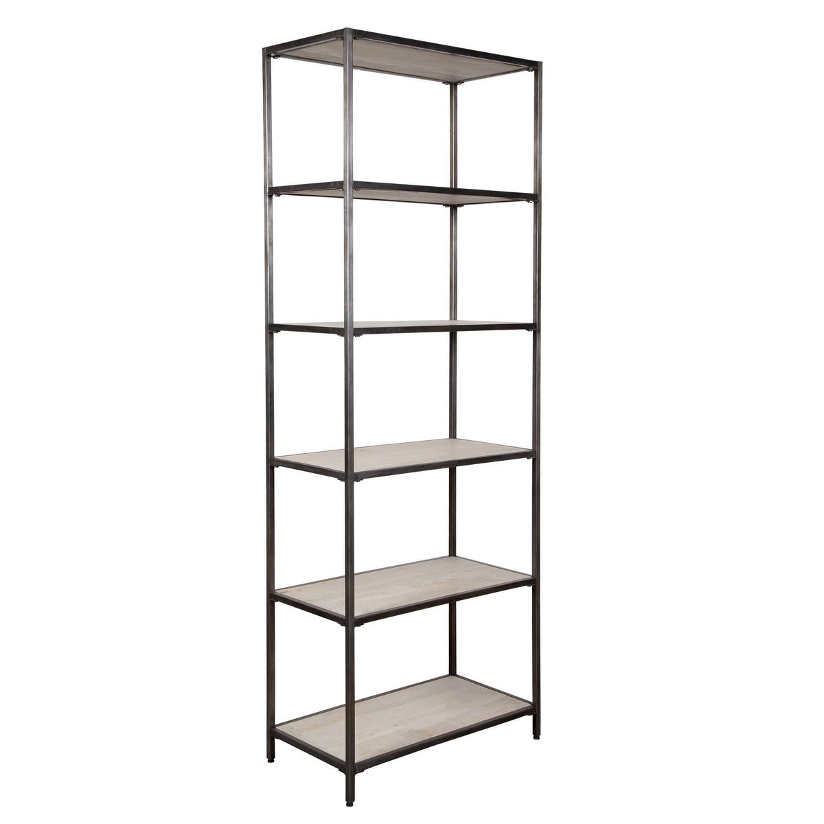 Baldwin Industrial Etagere - Black by Uttermost - View 3