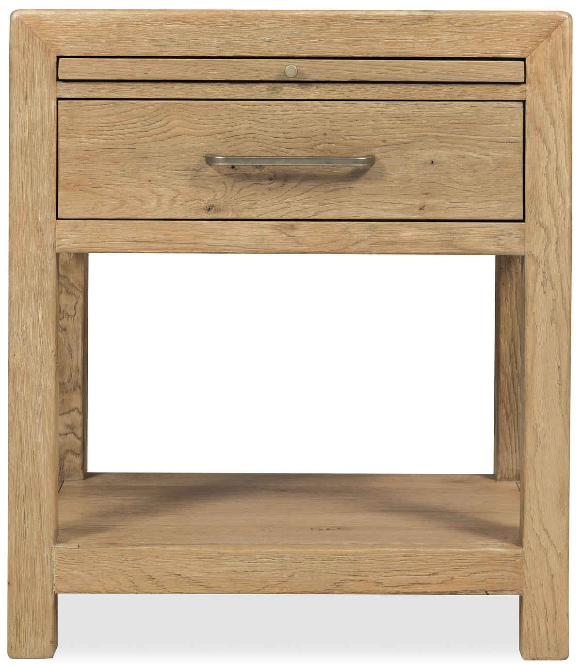 Driftwood One-Drawer Nightstand Buckboard - Light Brown by Hooker Furniture - View 2