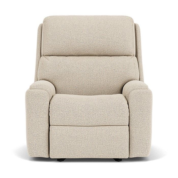 Rio Transitional Fabric Power Recliner With Power Headrest | Flexsteel