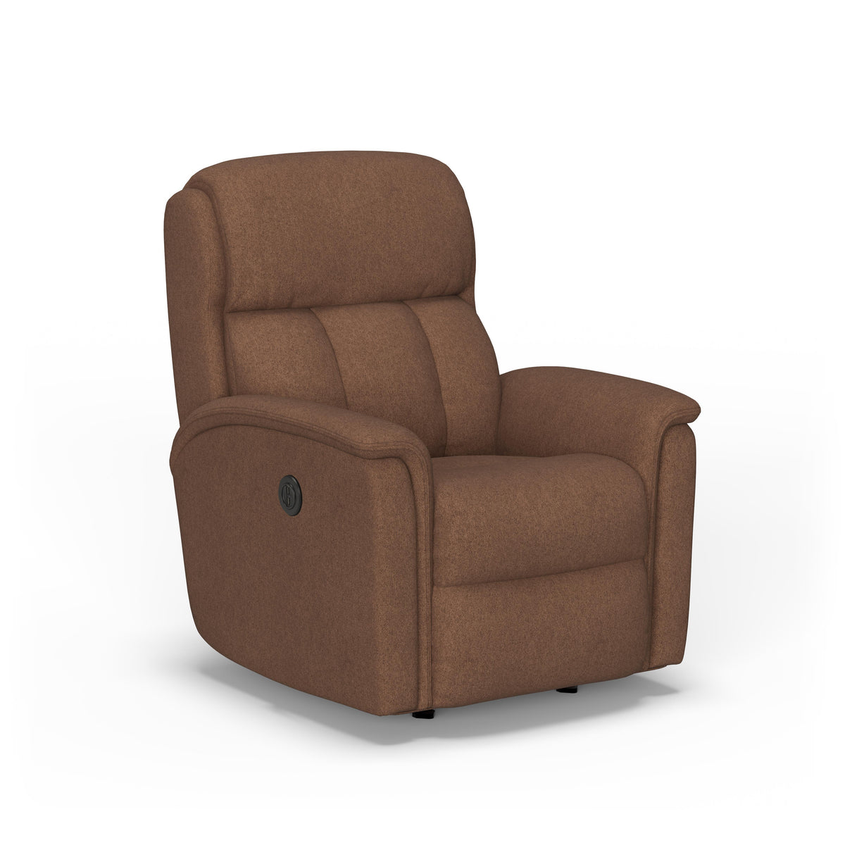 Luna Transitional Fabric Power Recliner | Flexsteel