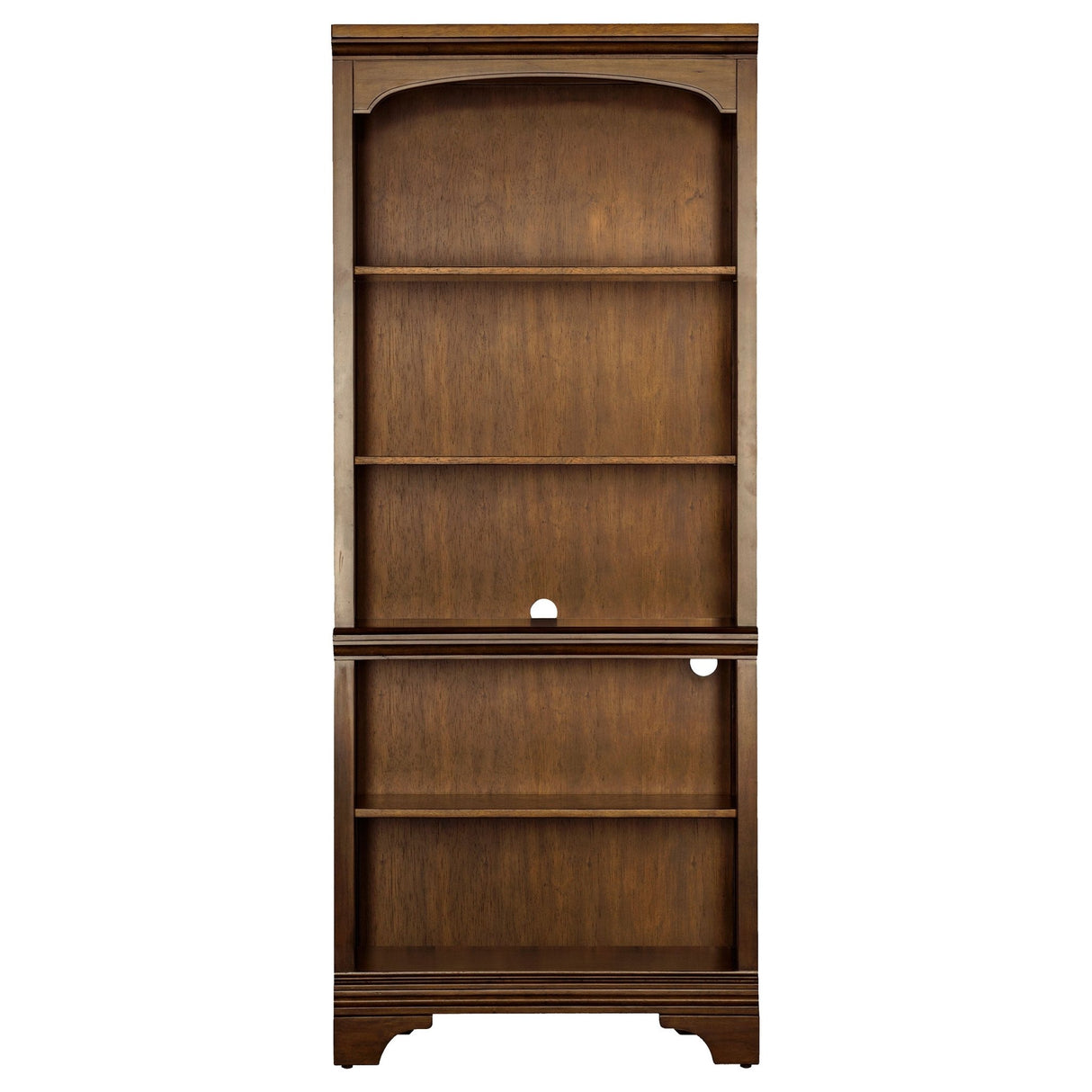 Bookcase - Hartshill 5-shelf Bookcase Burnished Oak