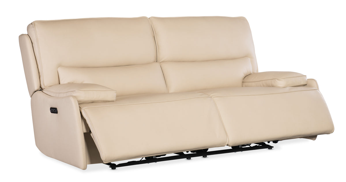 Kramer Zero Gravity Power Sofa With Power Headrest - Beige by Hooker Furniture - View 4