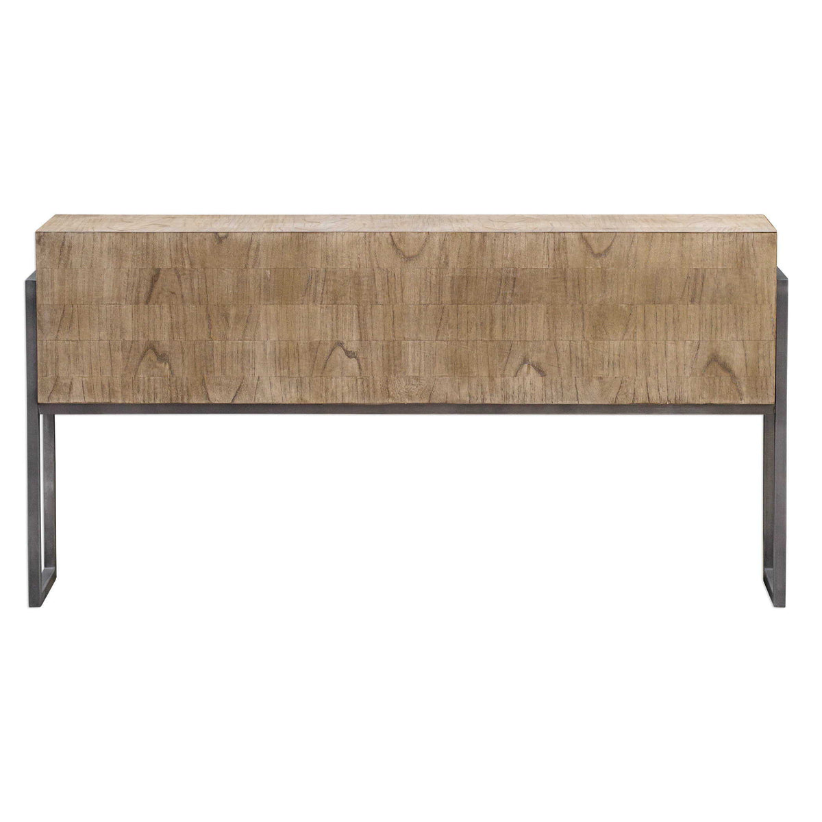 Nevis Contemporary Console Table - Light Brown by Uttermost - View 4