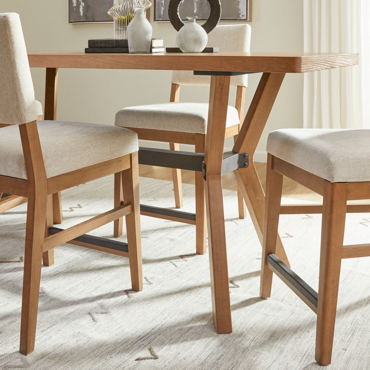 Millwork Friendship Table - Light Brown | Flexsteel
