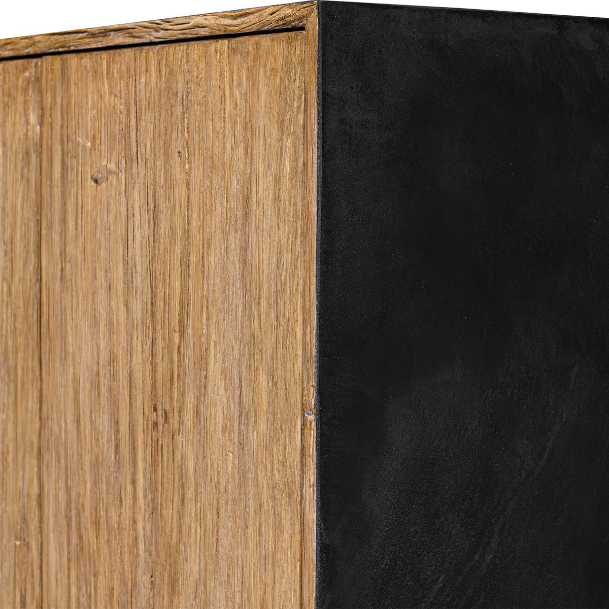 Kelvin 5 Door Wood Media Console - Light Brown by Uttermost - View 5