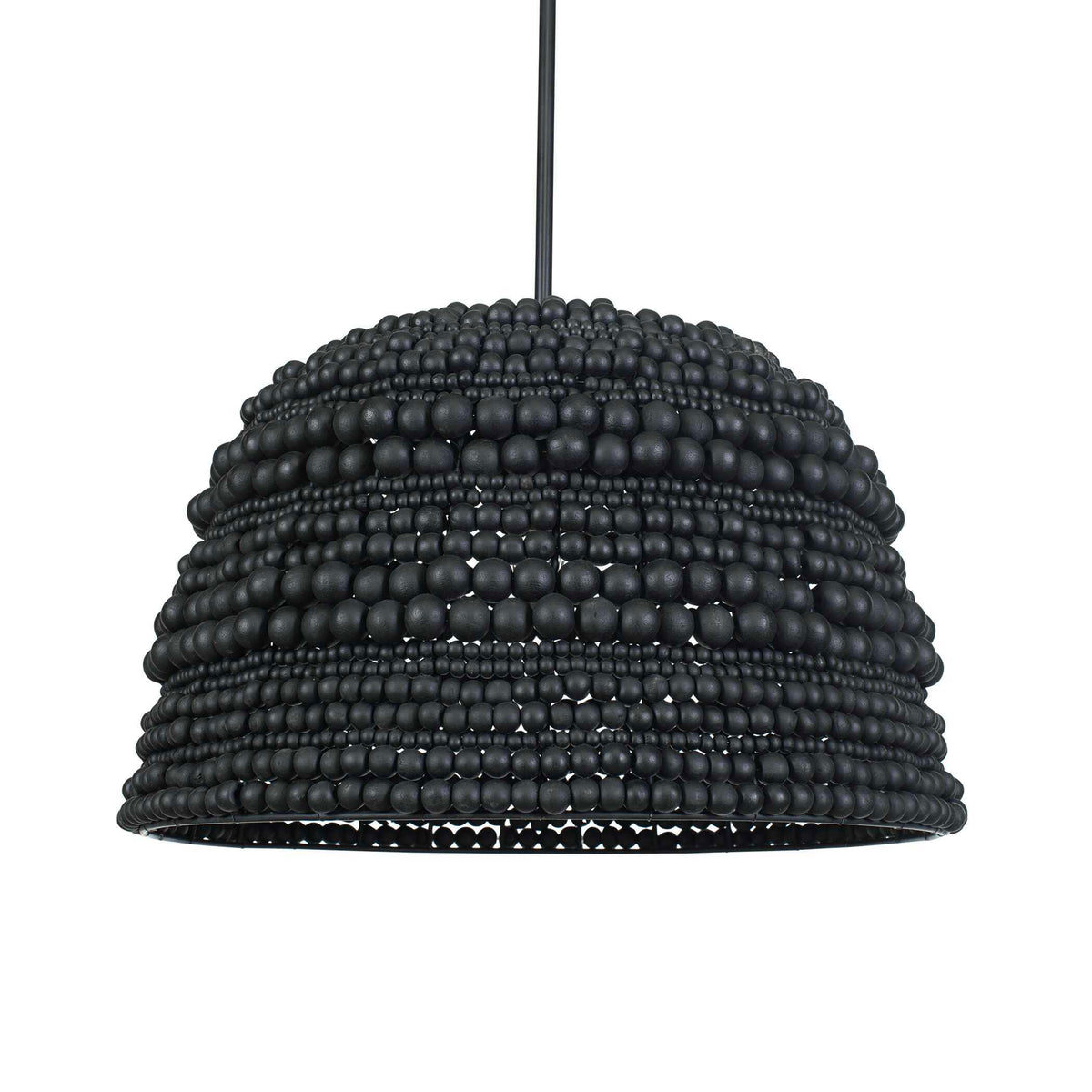 Persephone Bead 1 Light Pendant - Black by Uttermost - View 5