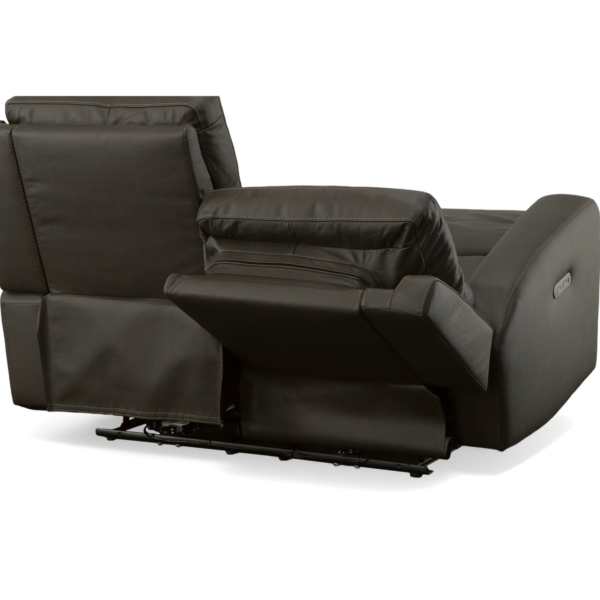 Jarvis Power Reclining Loveseat With Power Headrests - Mica | Flexsteel