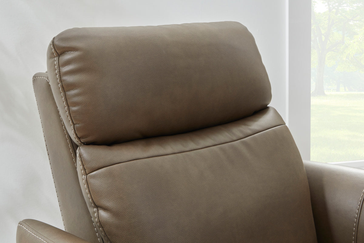 Artemis Power Rocking Recliner With Power Headrest, Lumbar, Heat & Massage - Cappuccino | Flexsteel