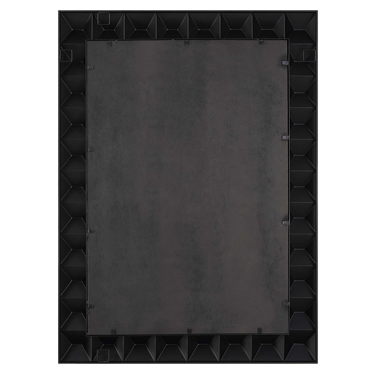 Studded Mirror - Black by Uttermost - View 6