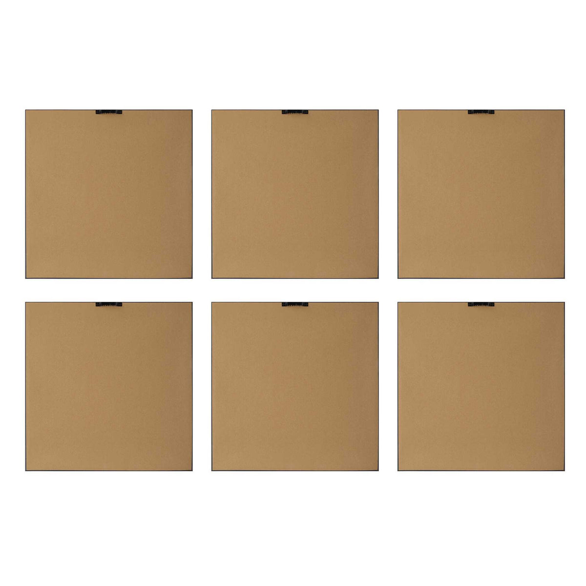 Fresh Start Red Abstract Prints (Set of 6) by Uttermost - View 7