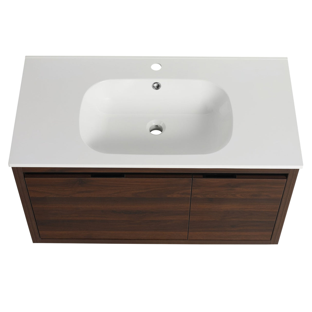 36 Inch Bathroom Vanity With Gel Sink | Home Elegance USA