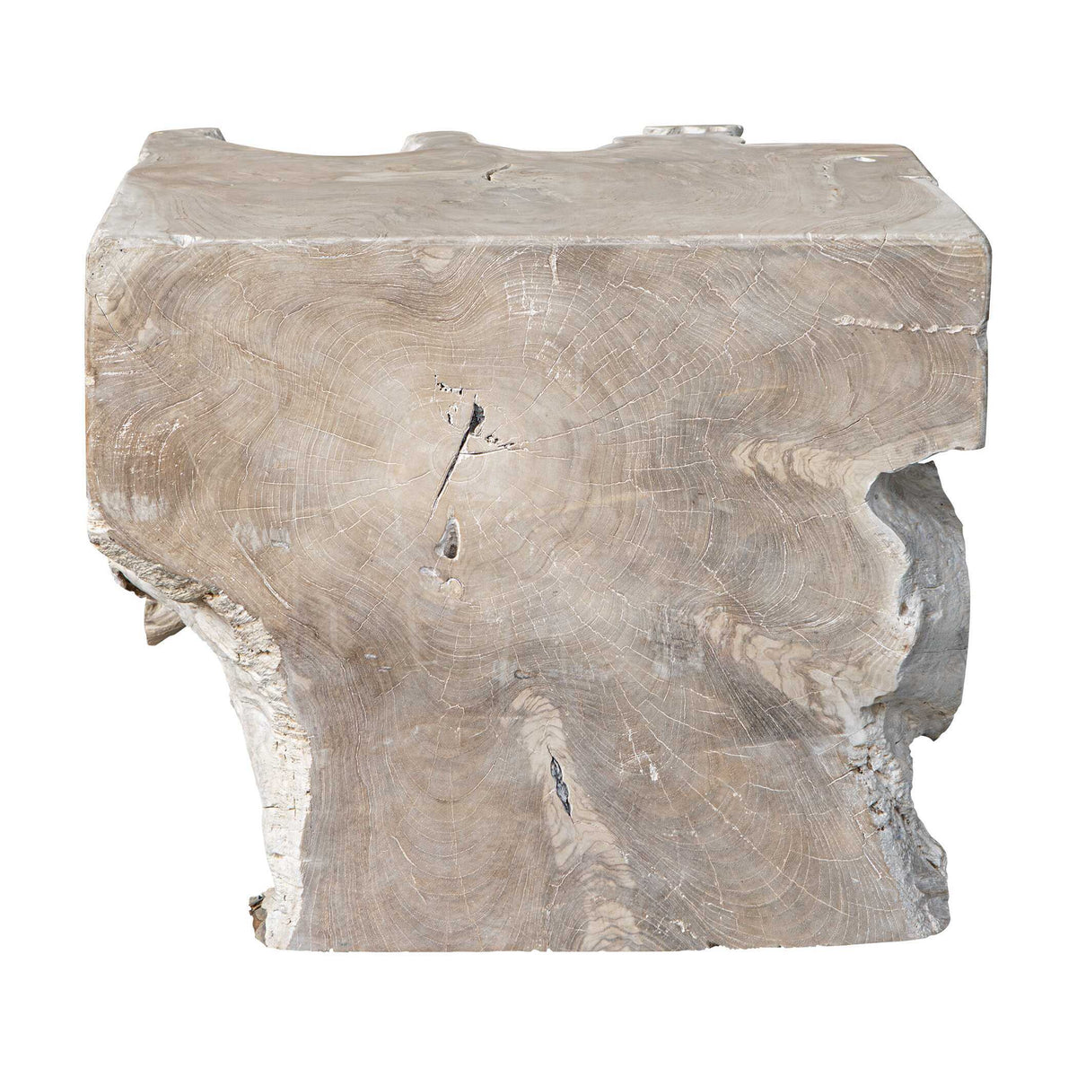 Deguara Indoor-Outdoor Coffee Table Woodtone - Light Brown by Uttermost - View 4