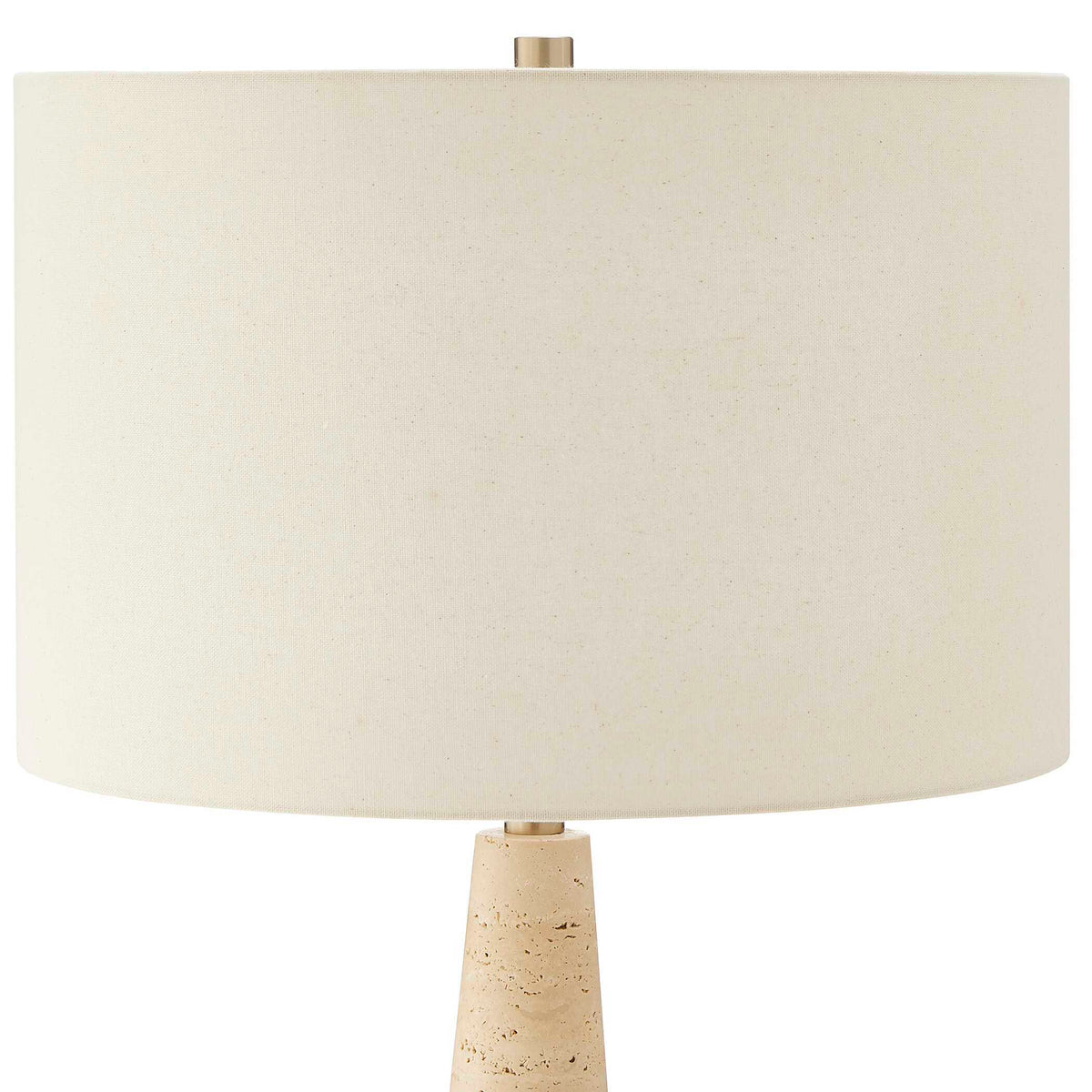 Perkins Travertine Table Lamp - Light Brown by Uttermost - View 5