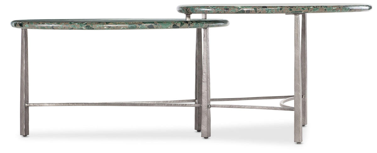 Commerce And Market Antares Coffee Table - Green / Silver by Hooker Furniture - View 4