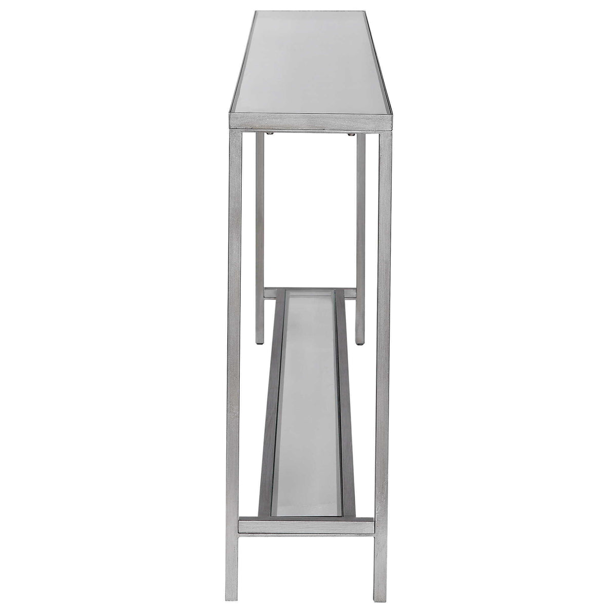 Hayley Console Table - Silver by Uttermost - View 4