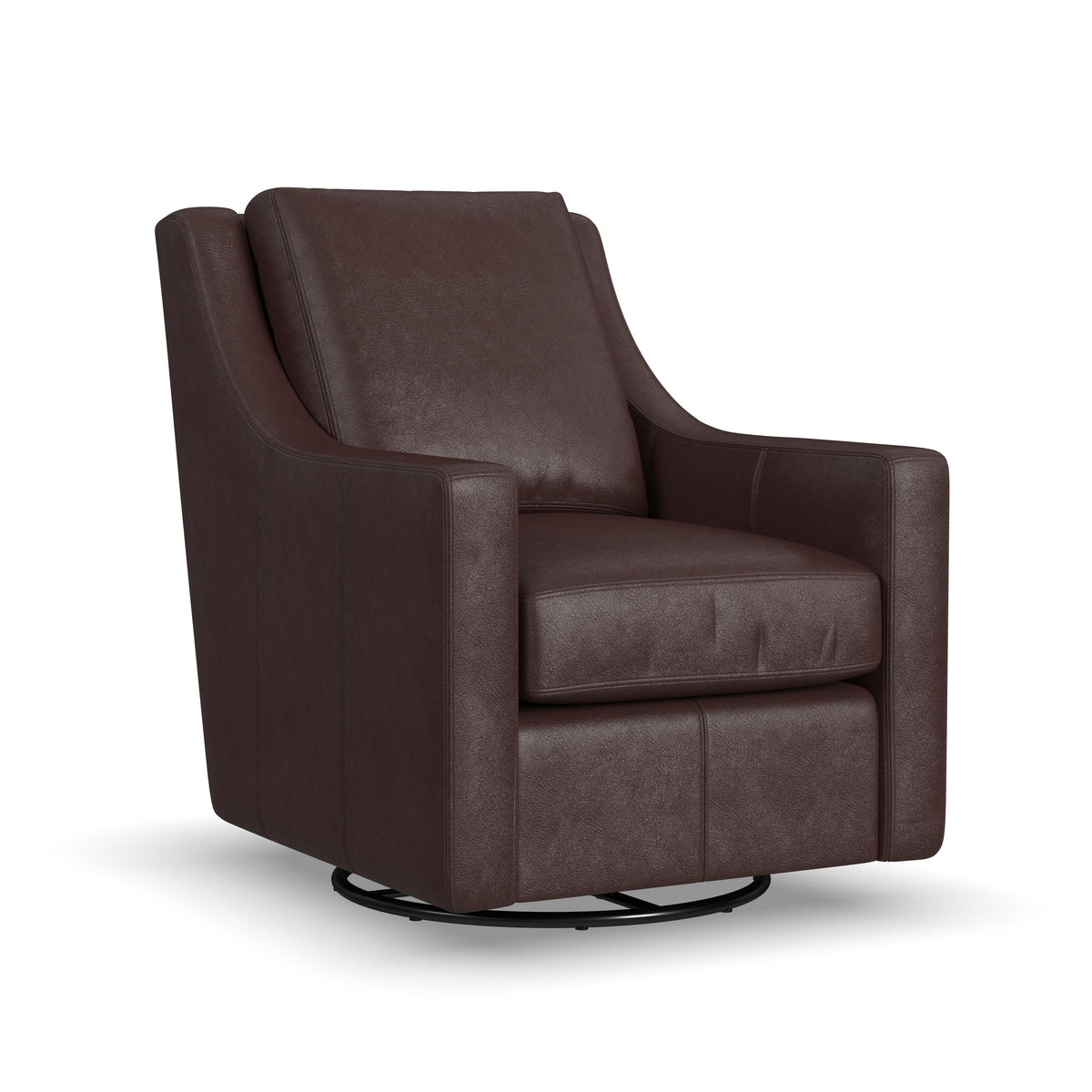 Murph Leather Swivel Glider Chair | Flexsteel