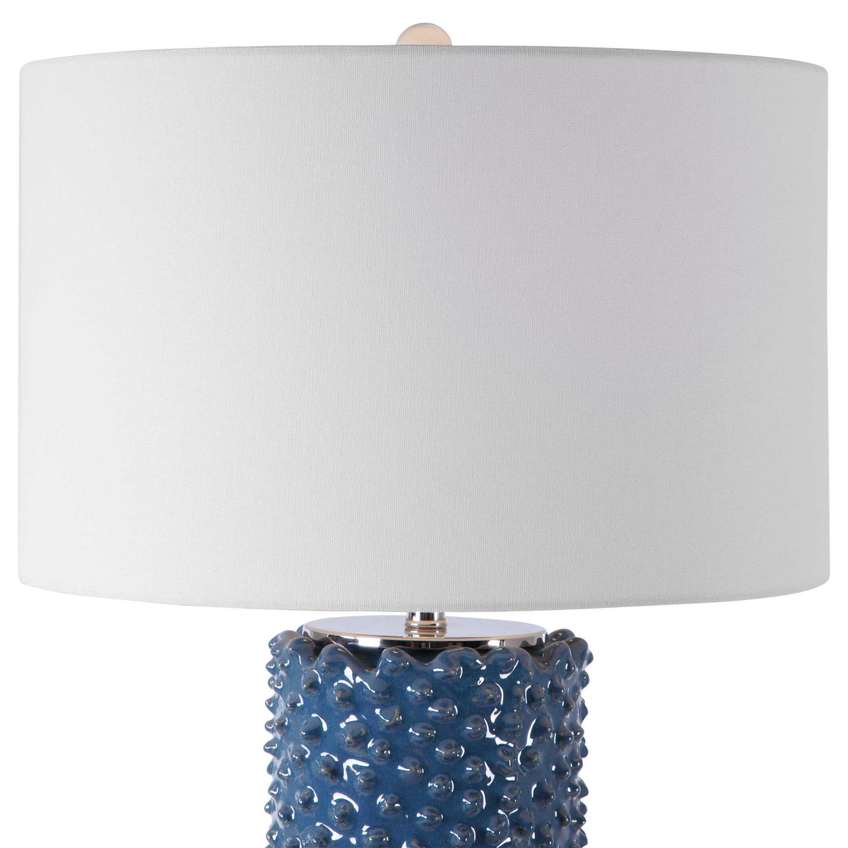 Ciji Table Lamp - Blue / White by Uttermost - View 5