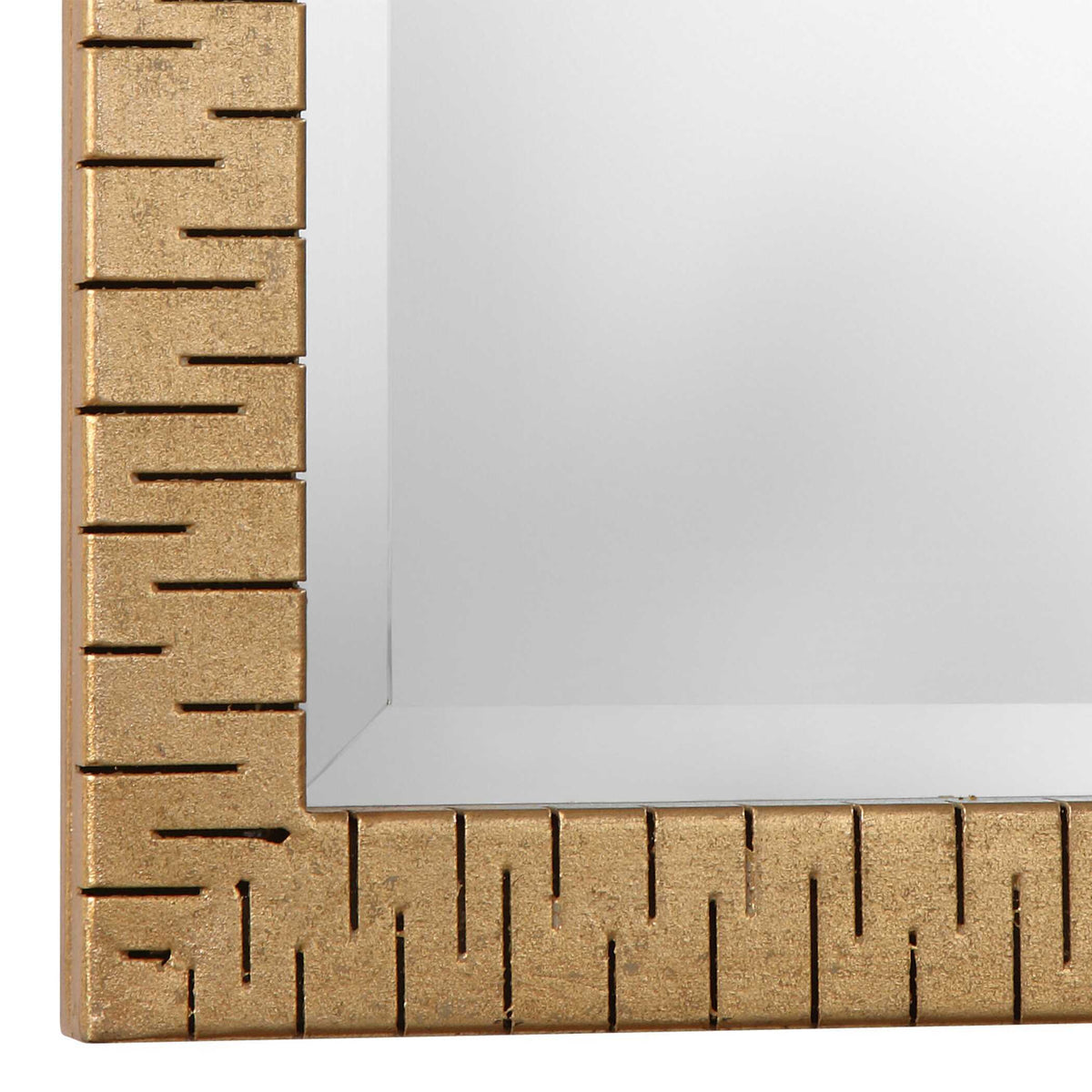 Vilmos Metallic Mirror - Gold by Uttermost - View 4