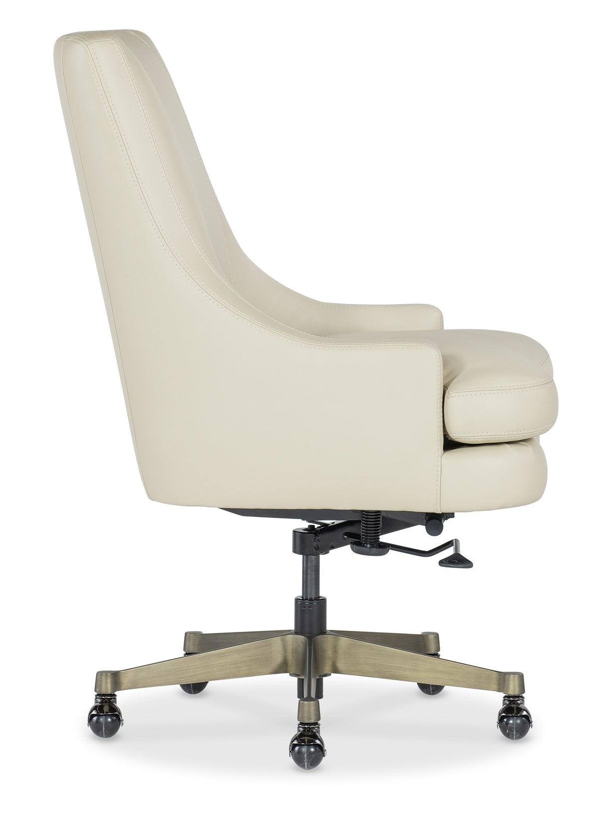 Paula Executive Swivel Tilt Chair - Beige by Hooker Furniture - View 5