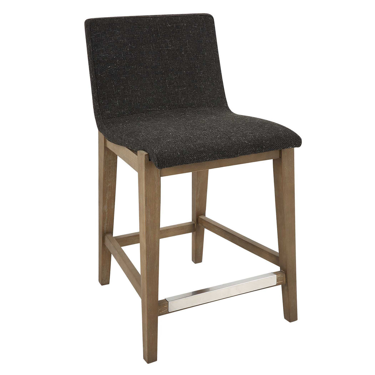 Klemens Counter Stool Chocolate - Dark Brown by Uttermost - View 4