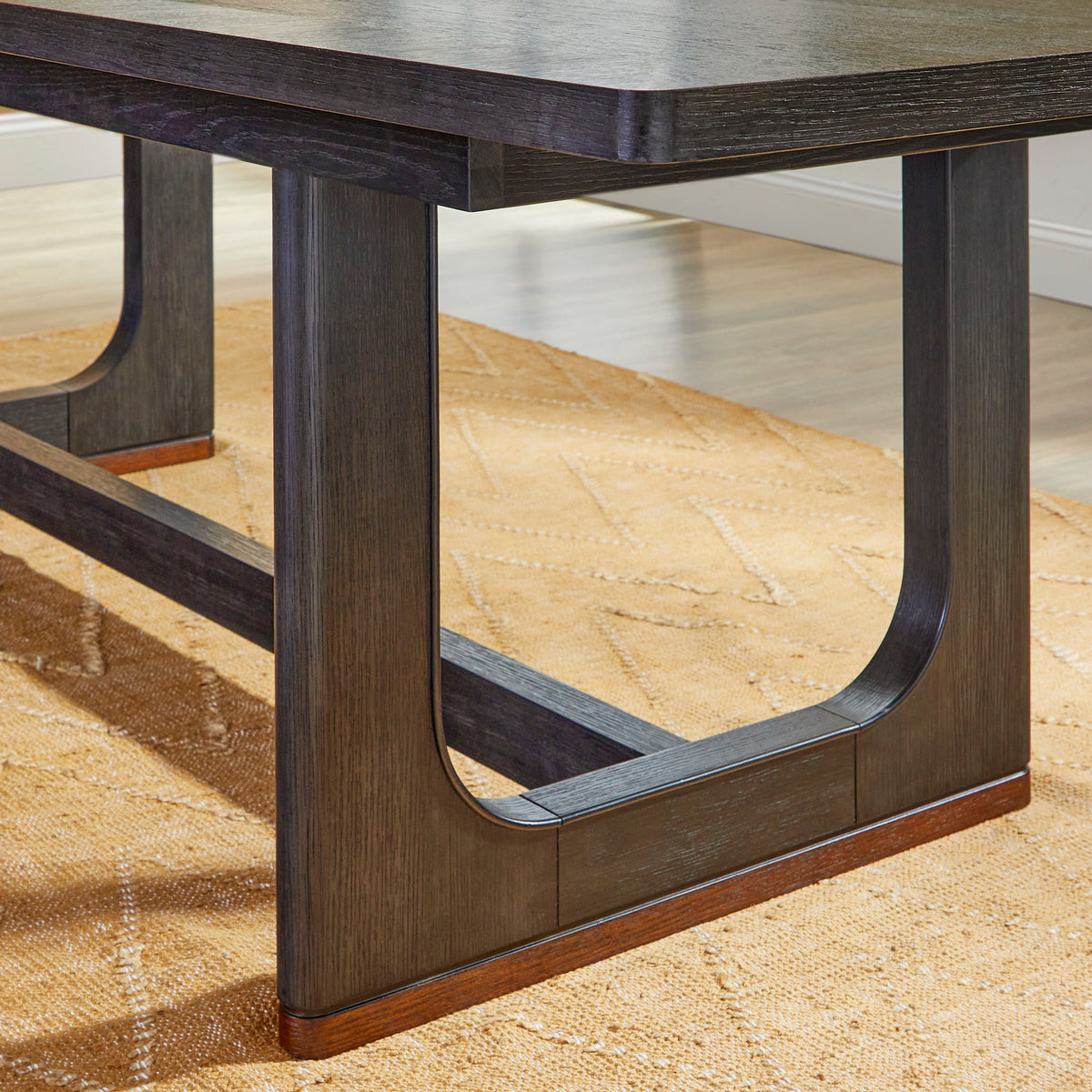Waterfall Rectangular Dining Table - Deep Ebony | Flexsteel